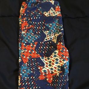 NWOT size OS LLR leggings 4th of July